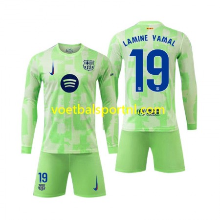 FC Barcelona Lamine Yamal 19 Kind Third Tenue 2024-25 L/S